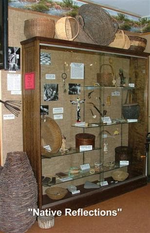 Mi'kmaq heritage display