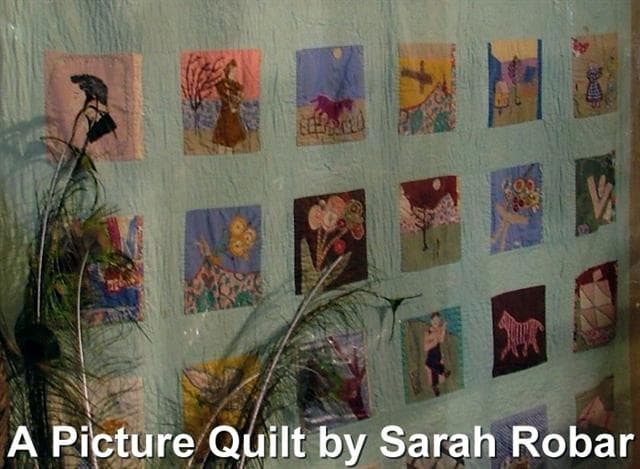 Picture quilt handcraft