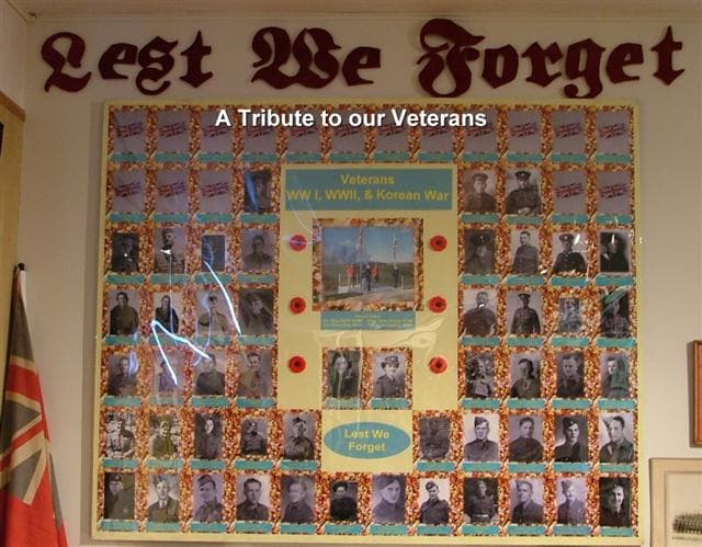 Veteran photographs display